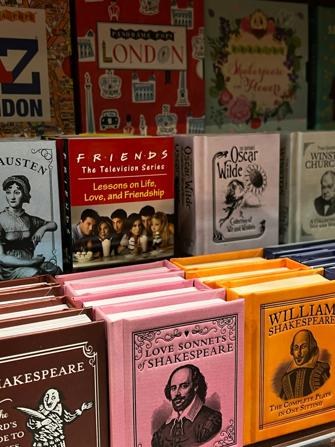 famous mystery books on shelf